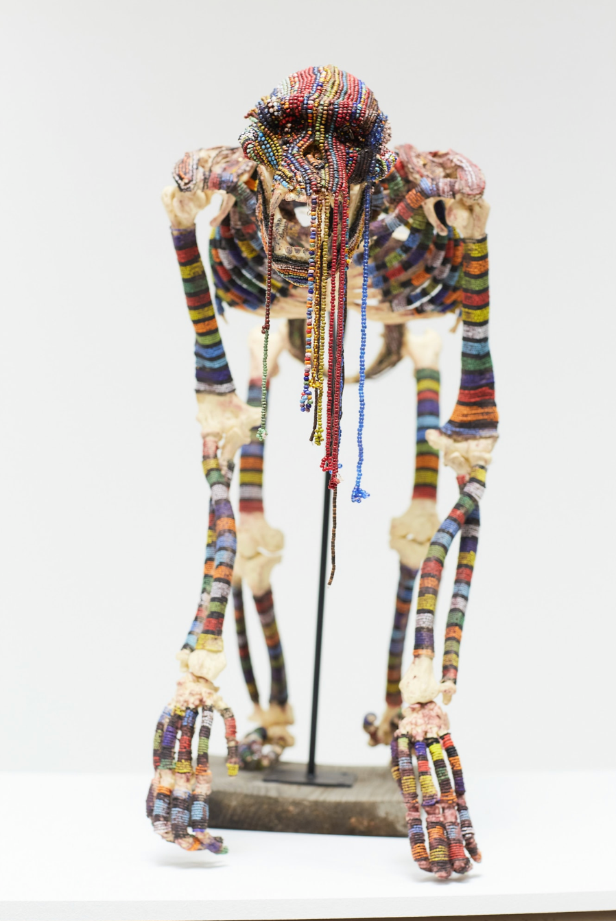 Kgabu - Beaded Chimp Skeleton (Replica)