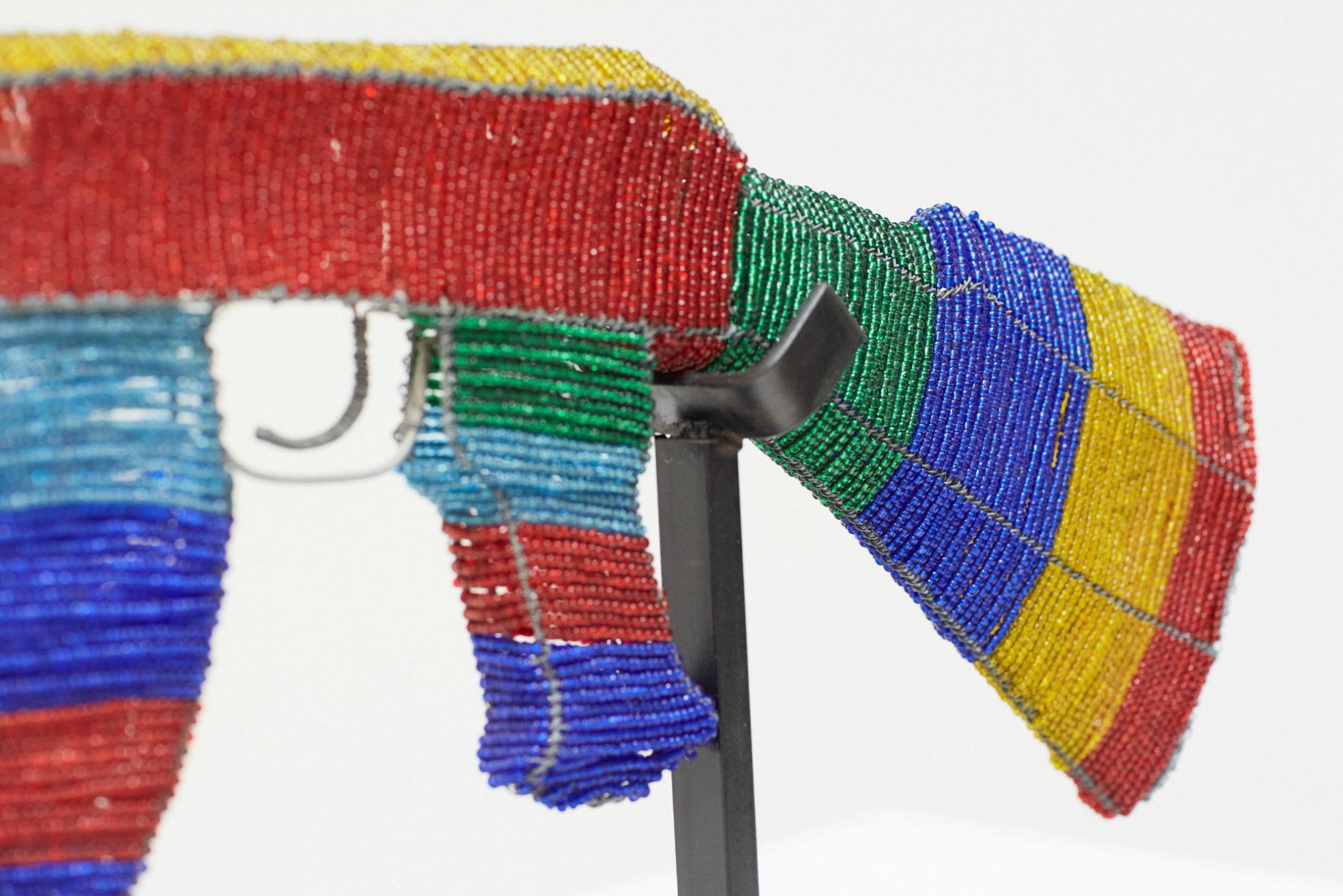 Beaded AK-47 Sculptures: Ethiopia Color Series (2017)