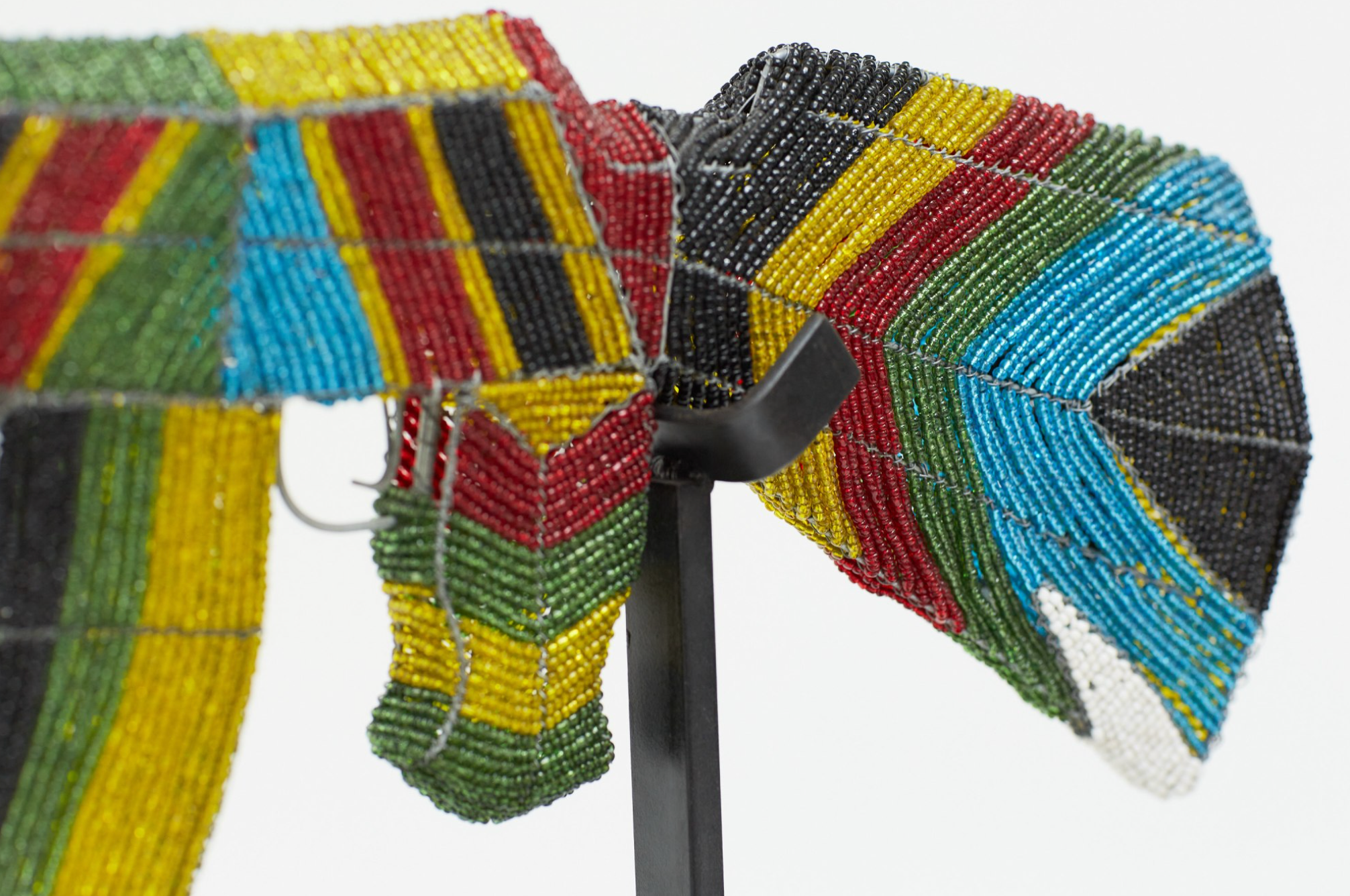 Beaded AK-47 Sculptures: Ethiopia Color Series (2017)