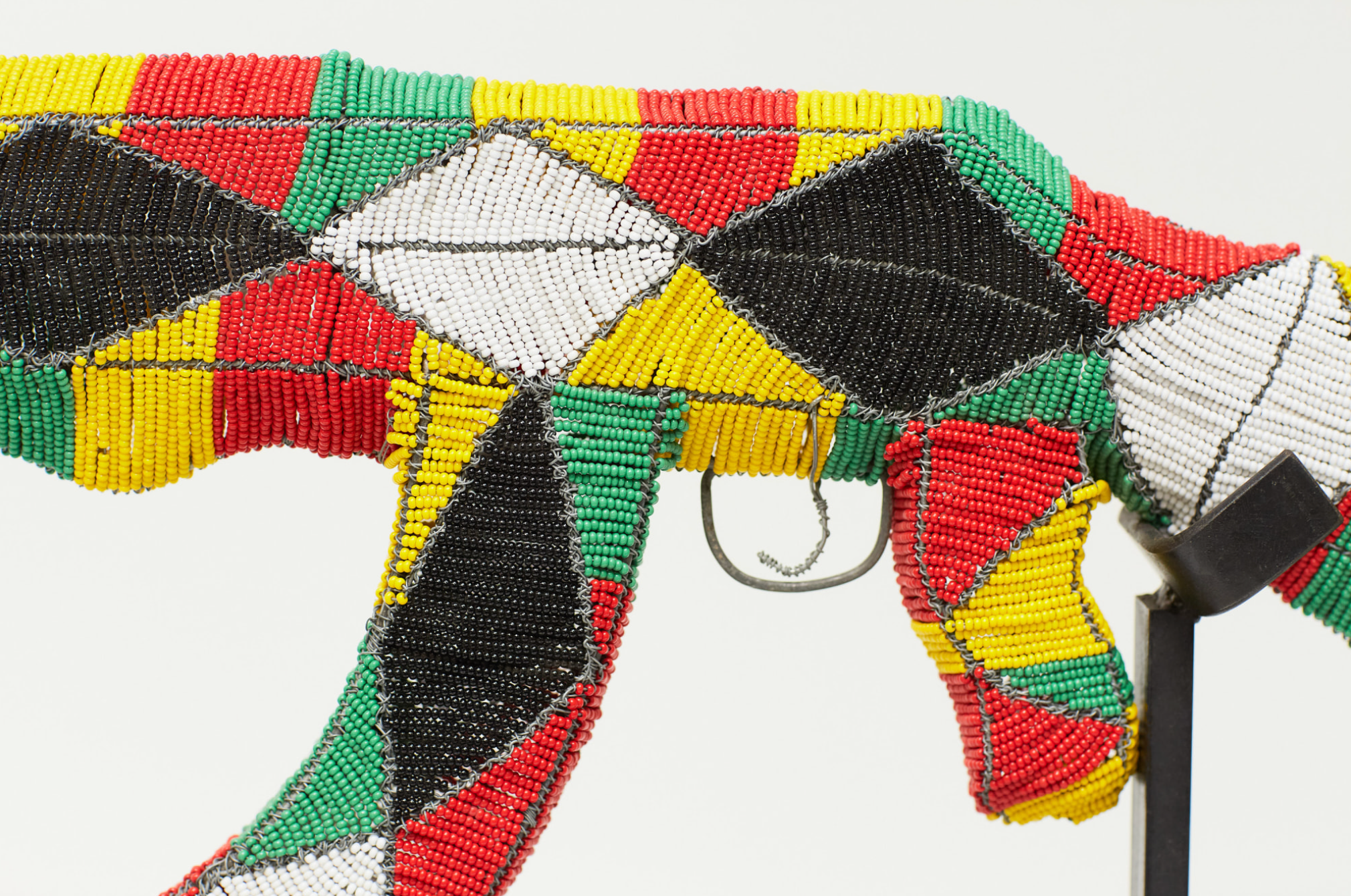 Beaded AK-47 Sculptures: Ethiopia Color Series (2017)