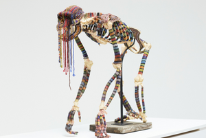 Kgabu - Beaded Chimp Skeleton (Replica)